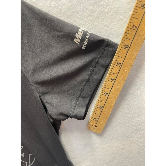 Flying Monkeys Shirt Tee Woman's Size Small Gray Dry Fit Tee Short Sleeve - Picture 12 of 12